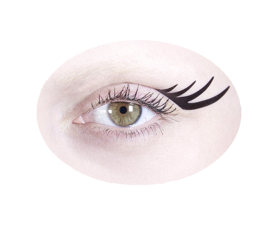 N°30 </br> mini eye flashes </br> matte black