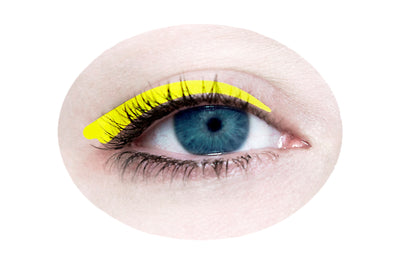 N°21 </br> Stick on eyeliners </br> Brazilian colors - 4 shapes