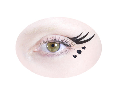 N°34 </br>Le Mix - beauty spots, mini eye flashes, eyeliners</br>matte black