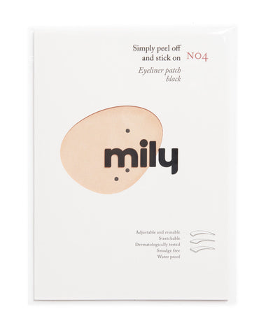 N°4 </br>Stick on eyeliners </br>matte black - 3 styles